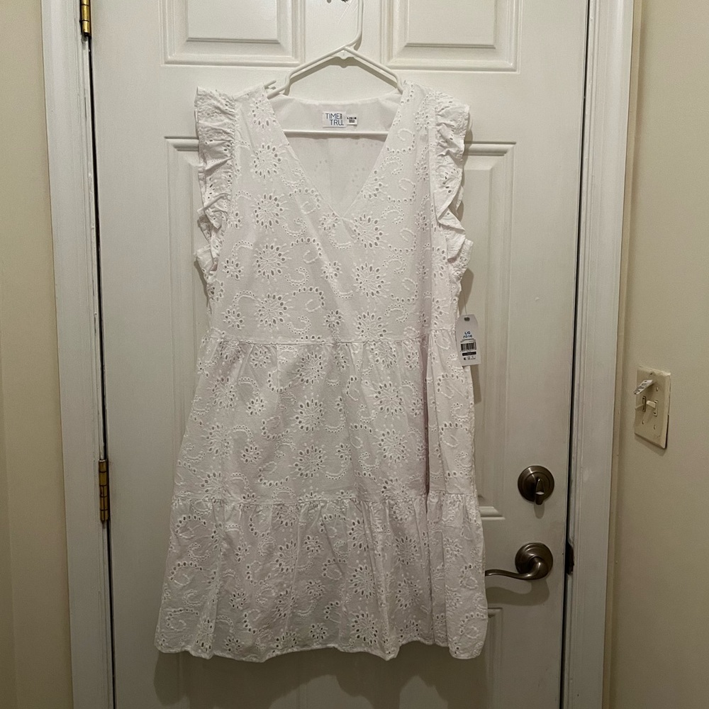 White Eyelet Sundress